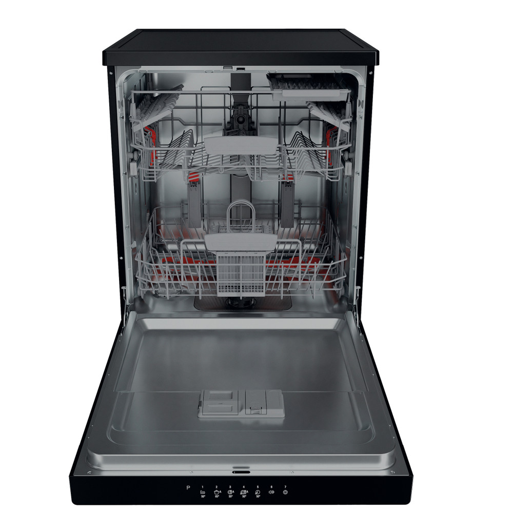 Hotpoint Dishwasher Free-standing HFC 3C26 WC B UK Free-standing E Frontal open