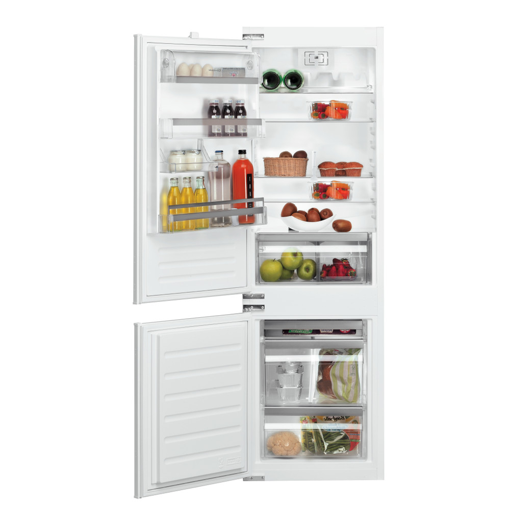 Bauknecht Réfrigérateur combiné Appareil encastrable KGIP 2880 LH2 Blanc 2 portes Frontal open