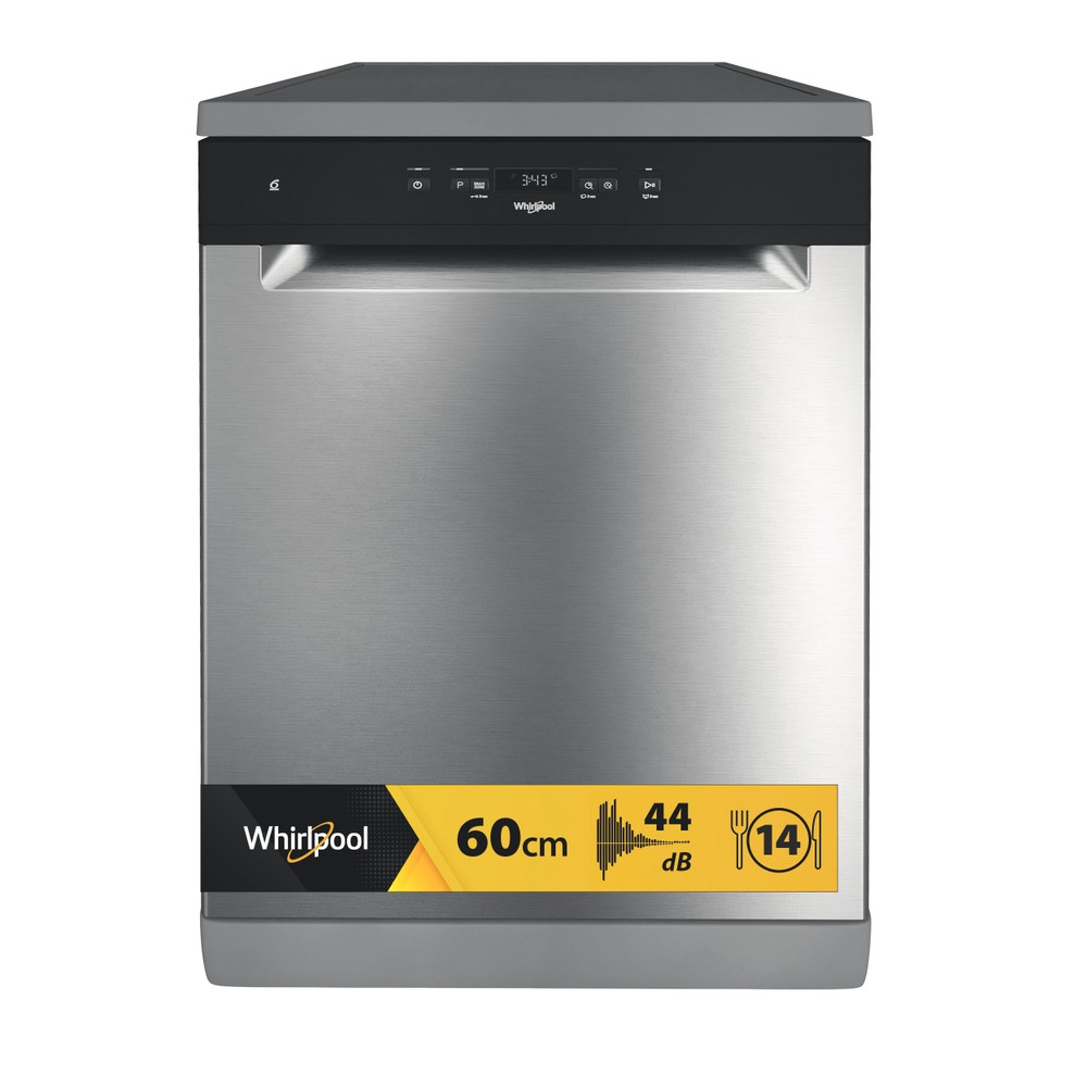 Whirlpool Lavavajillas Libre instalación WFC 3C34 X Libre instalación D Frontal
