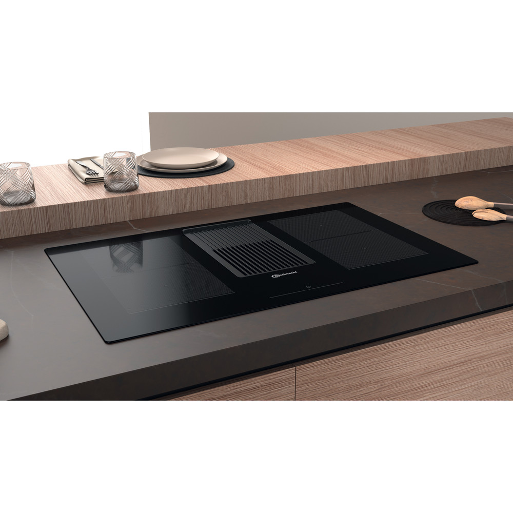 Bauknecht Venting cooktop BVH 92 2B K/1 Noir Lifestyle perspective