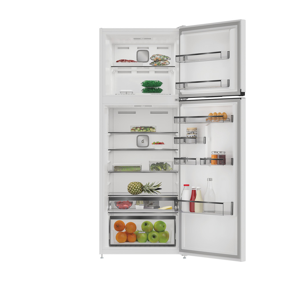 Whirlpool Koel-vriescombinatie Vrijstaand WHD2 6472 XWE Wit 2 deuren Lifestyle frontal open