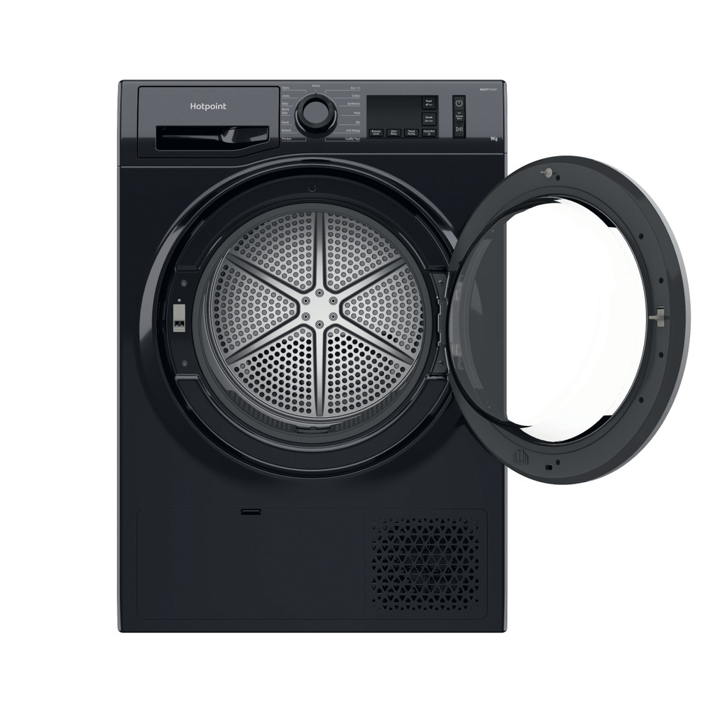 Hotpoint Dryer NT M11 92BSK UK Black Frontal open