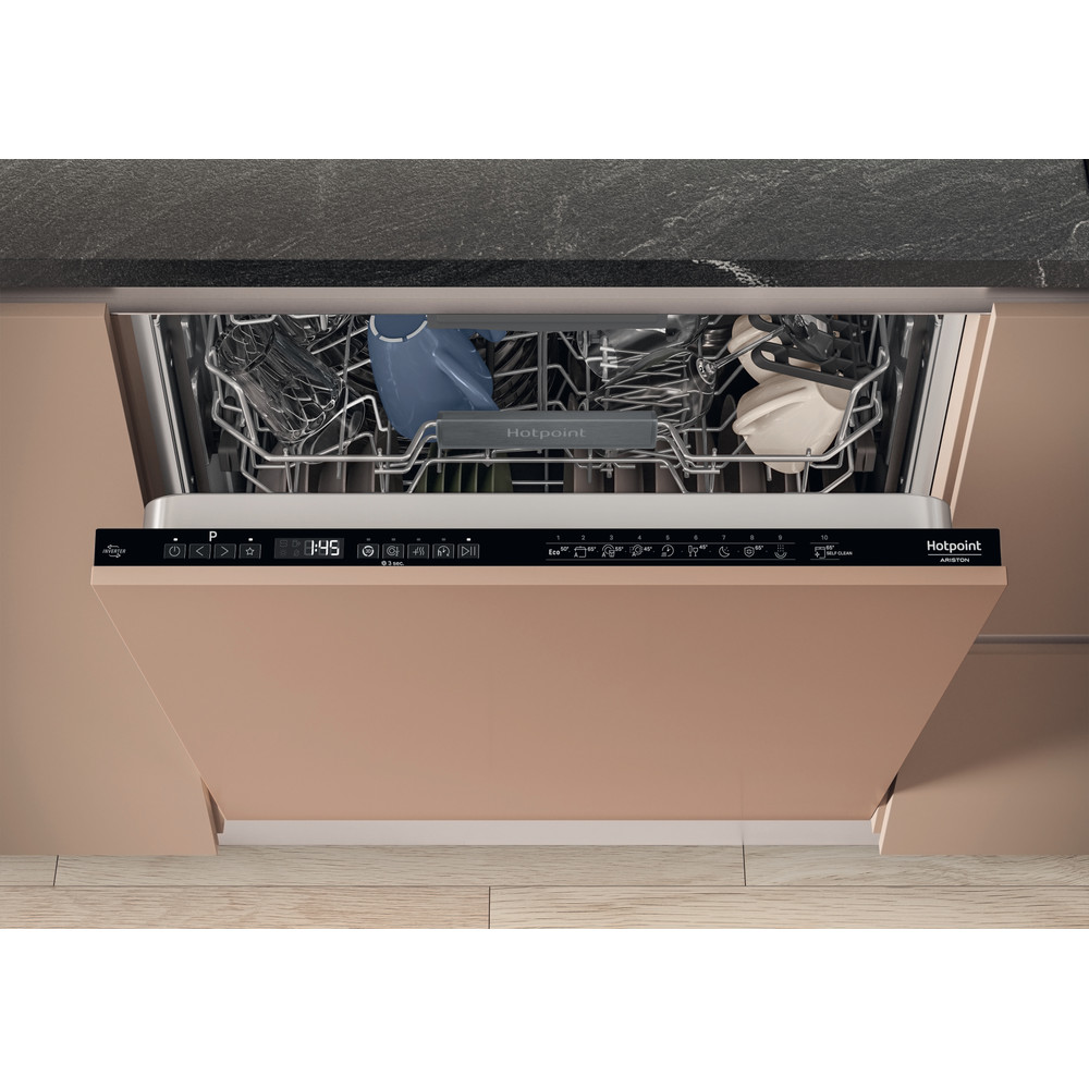 Hotpoint_Ariston Máquina de lavar loiça Encastre HA6IB16B2M6L0 Encastre total B Lifestyle control panel