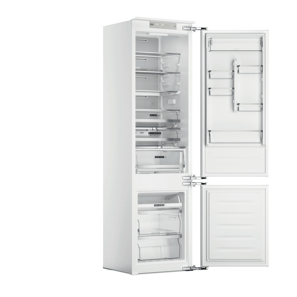 Bauknecht Combiné réfrigérateur congélateur Encastrable KGITN 20MMF3 Blanc 2 doors Perspective open