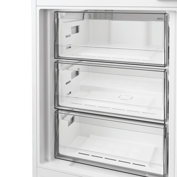 Whirlpool Kombinovaná chladnička s mrazničkou Vstavané WHK2 5293 B5E2 Zinc Metal 2 doors Drawer