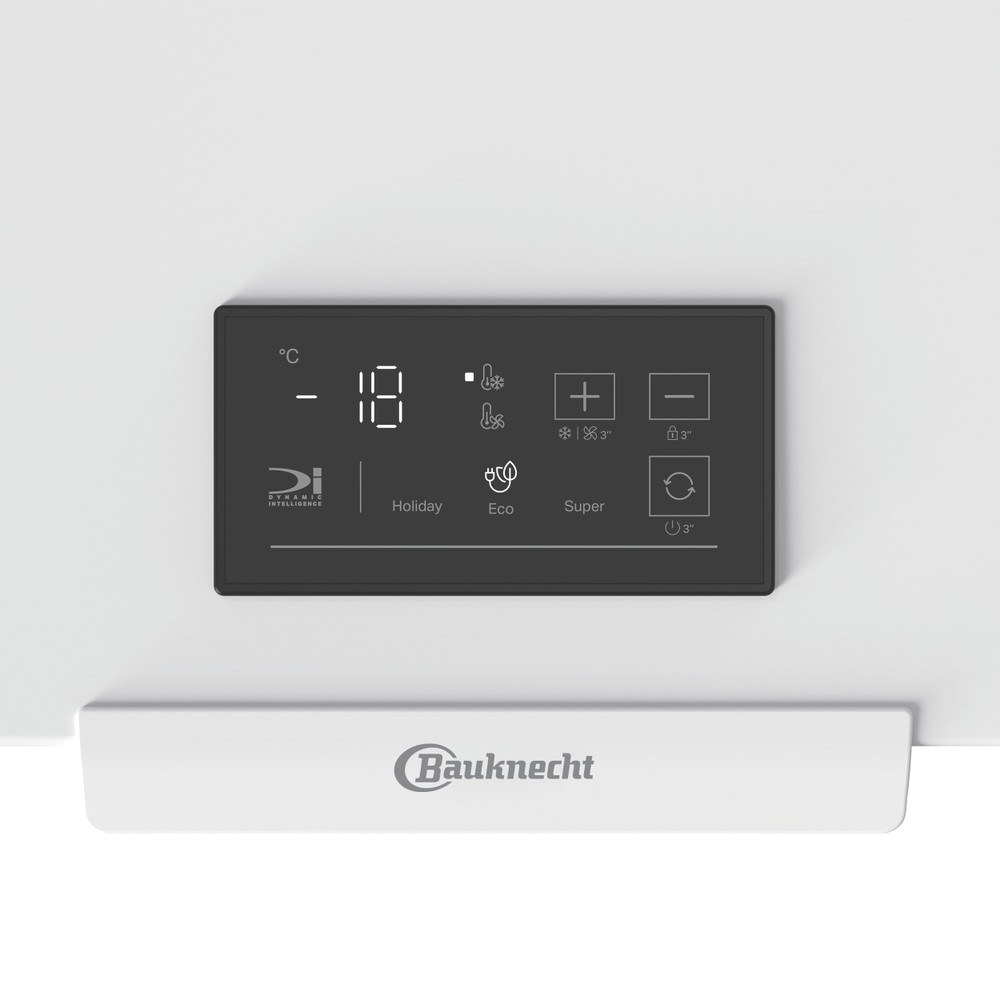 Bauknecht Gefriergerät Standgerät BKGT198CS Weiss Control panel