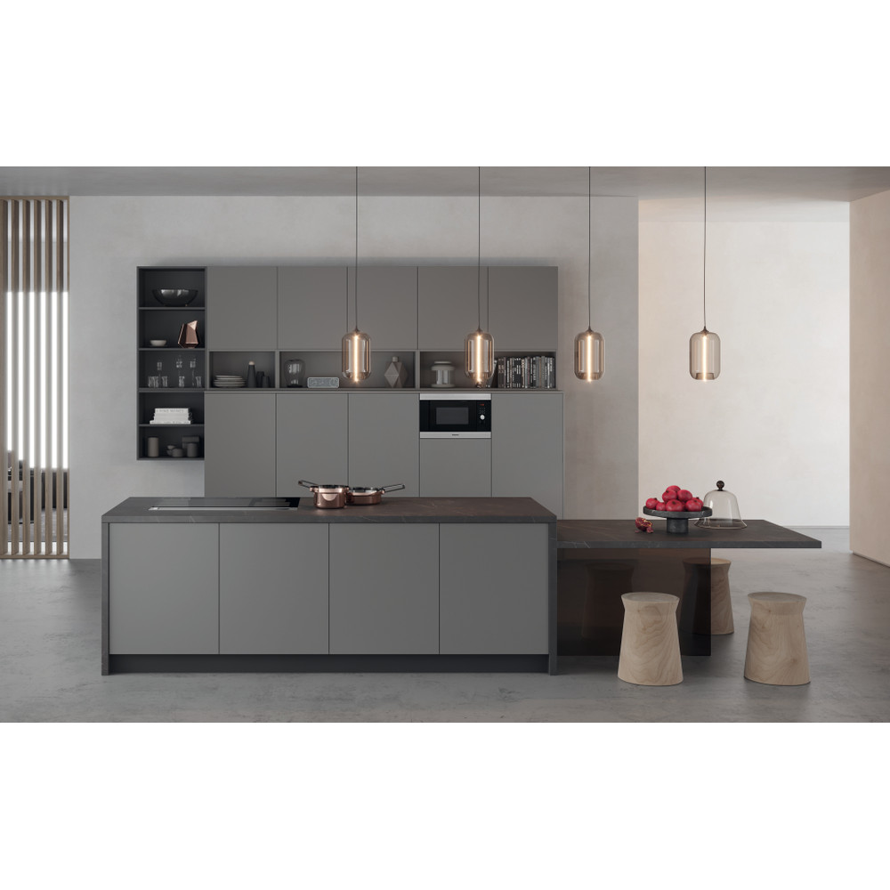 Hotpoint mf25gixh built in microwave outlet