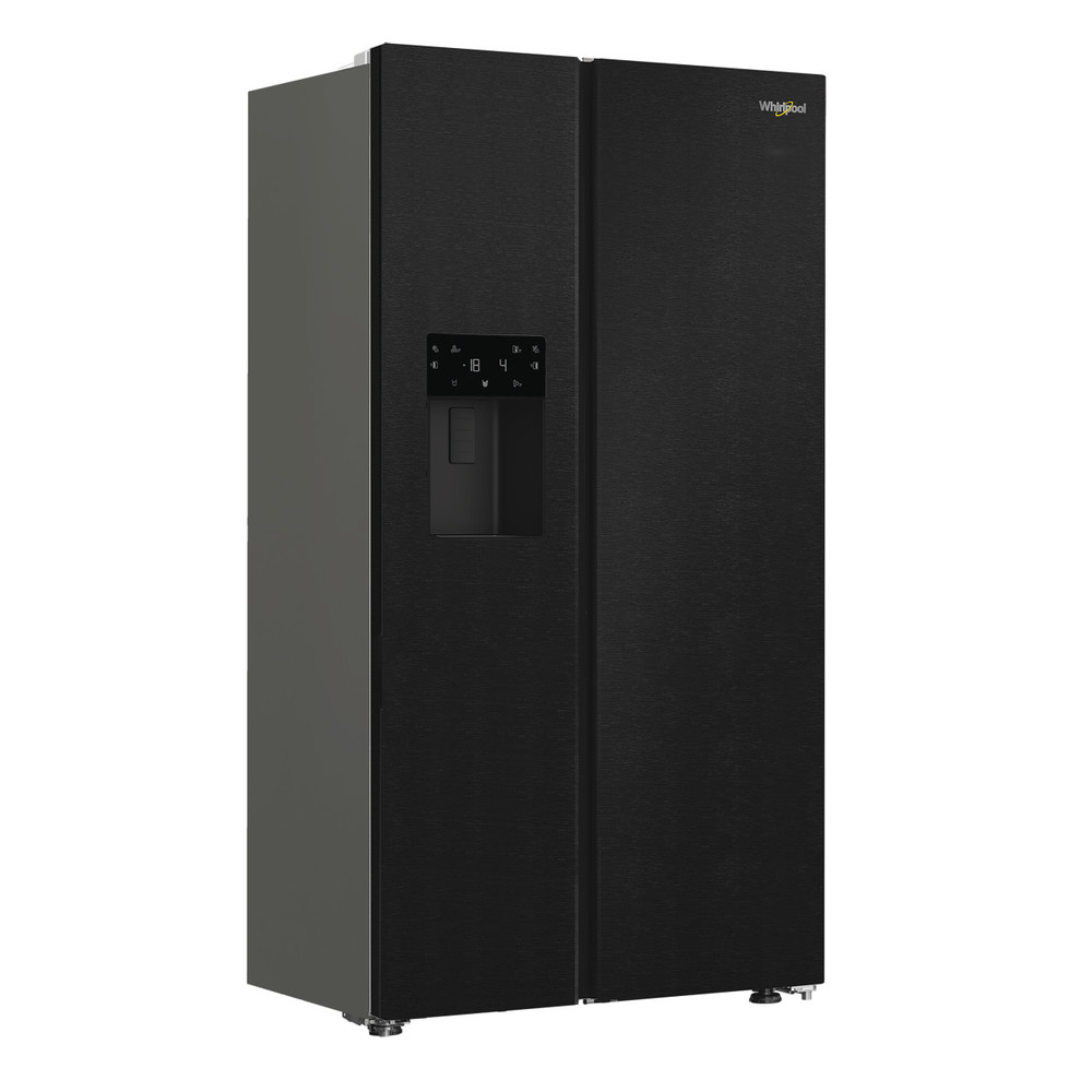 Whirlpool Amerikaanse koelkast Vrijstaand WHG2 6574W XK5E ARC 764 Manhattan Gray Perspective