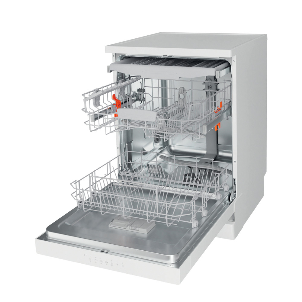 Hotpoint Máquina de lavar loiça Livre Instalação HA4FFD14CN6W Livre Instalação D Perspective open
