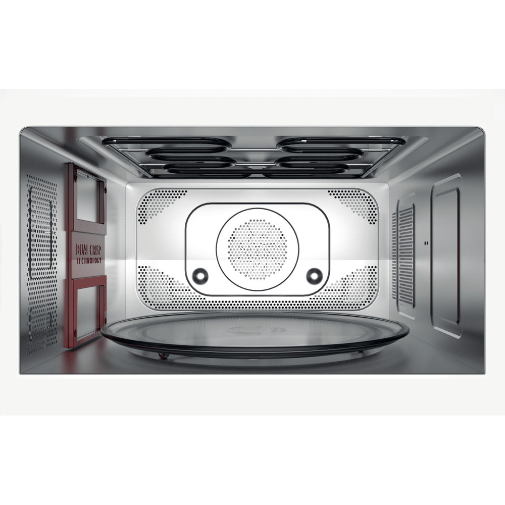 Whirlpool Four micro-ondes Pose-libre MWP 3391 SX Acier inoxydable Electronique 33 Micro-ondes Combiné 1000 Cavity