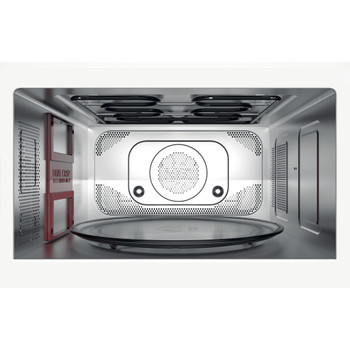 Whirlpool Four micro-ondes Pose-libre MWP 3391 SX Acier inoxydable Electronique 33 Micro-ondes Combiné 1000 Cavity