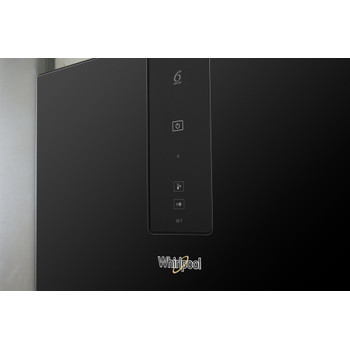 Whirlpool Hűtő/fagyasztó kombináció Szabadonálló W7 821O K Fekete 2 doors Lifestyle control panel