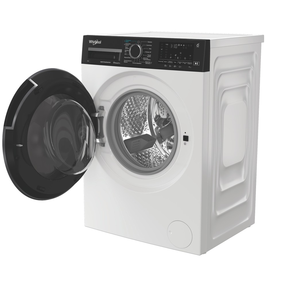 Whirlpool Пральна машина Соло WAM 81WB UA Білий Front loader A+++ (-10%) Perspective open