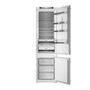 Whirlpool Kombinirani hladnjak Ugradbeni WHK2 5323 B5E1 Zinc Metal 2 doors Frontal open