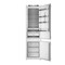 Whirlpool Комбиниран хладилник с камера Вграден WHK2 5323 B5E1 Zinc Metal 2 врати Frontal open