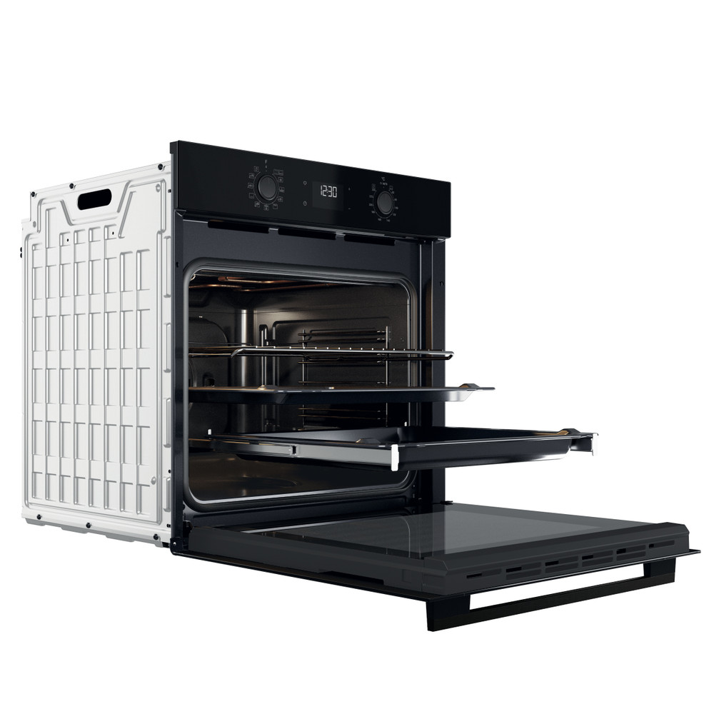 Whirlpool Oven Inbouw OMK58HU1B Elektrisch A+ Perspective open