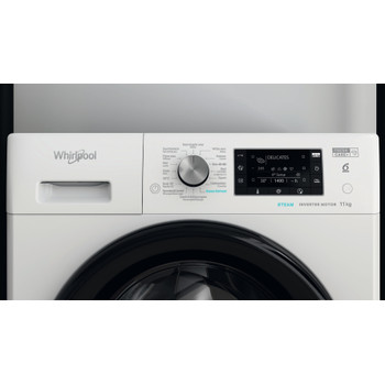 Whirlpool Lave-linge Pose-libre FFD 11489E BV BE Blanc Frontal A Lifestyle control panel