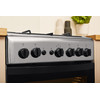 Indesit Cocina IS5G1PMX/E Inox Gas Lifestyle control panel