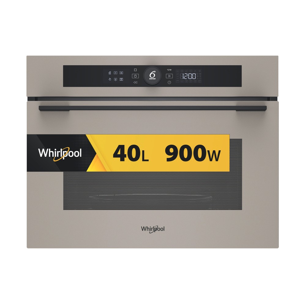 Whirlpool Мікрохвильова піч Вбудований (-а) WMW57DHME Urban beige Електронне 40 Комбінована мікрохвильова піч 900 Frontal