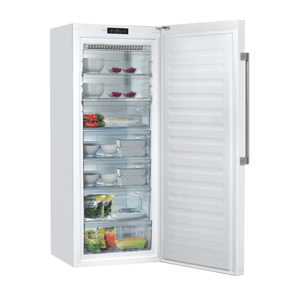 Bauknecht Fryser Fritstående GKN 2173 A3+ Global white Perspective open