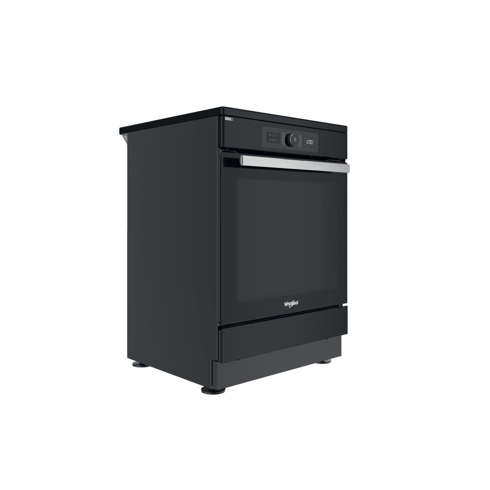 Whirlpool Cuisinière WS68IS8APBP/E Noir Non Perspective