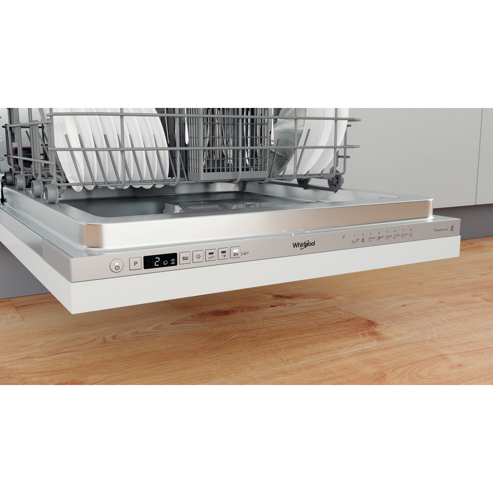 Whirlpool Lave-vaisselle Encastrable WCIC 3C26 PE Tout intégrable E Lifestyle control panel