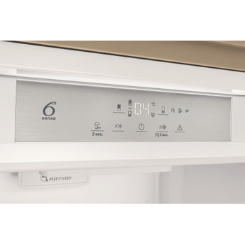 Whirlpool Réfrigérateur combiné Encastrable SP40 810 2 Blanc 2 portes Control panel
