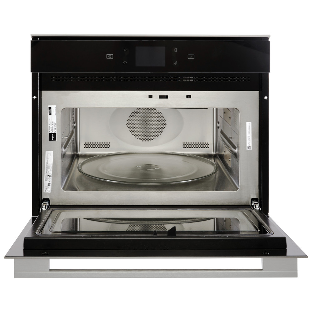 Whirlpool Microondas Encastre W9 MW261 IXL Acero inoxidable Electrónico 40 MW-Combi 900 Frontal open