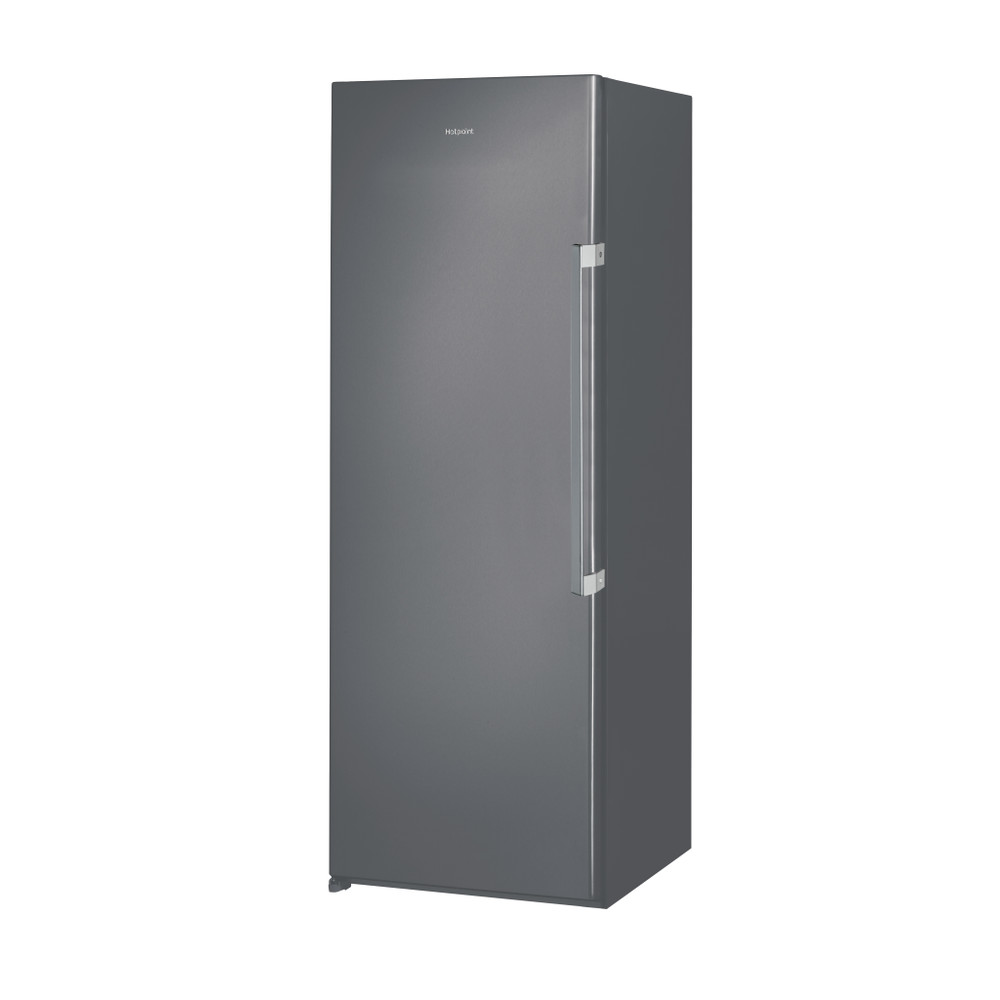 Hotpoint Freezer Free-standing UH6 F2C G Graphite Perspective