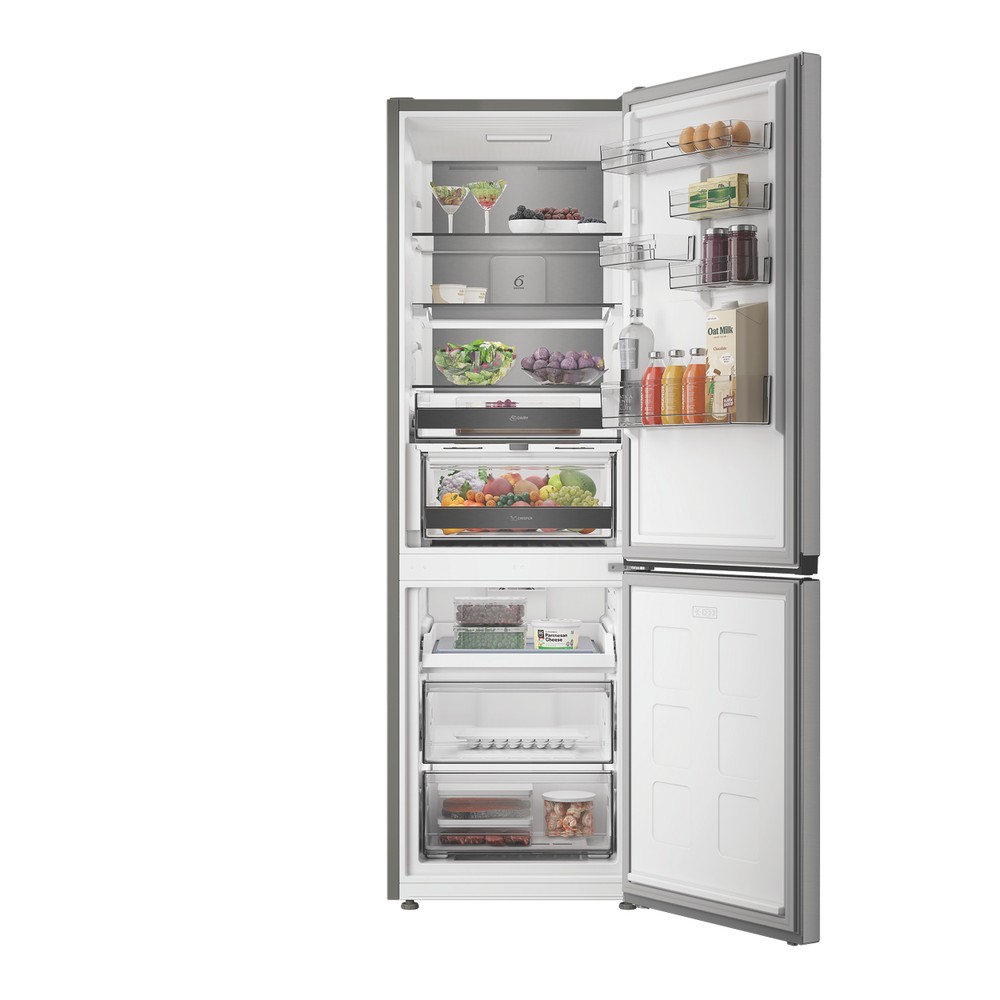 Whirlpool Kombinirani hladnjak Samostojeći WHK 26372 X5EA1 ARC 764 Manhattan Gray 2 doors Lifestyle frontal open
