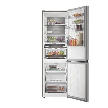 Whirlpool Kombinirani hladnjak Samostojeći WHK 26372 X5EA1 ARC 764 Manhattan Gray 2 doors Lifestyle frontal open