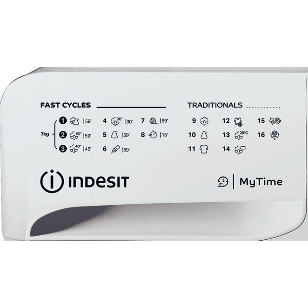Indesit Пральна машина Соло OMTWE 71252 S EU Сріблястий Front loader A+++ Program