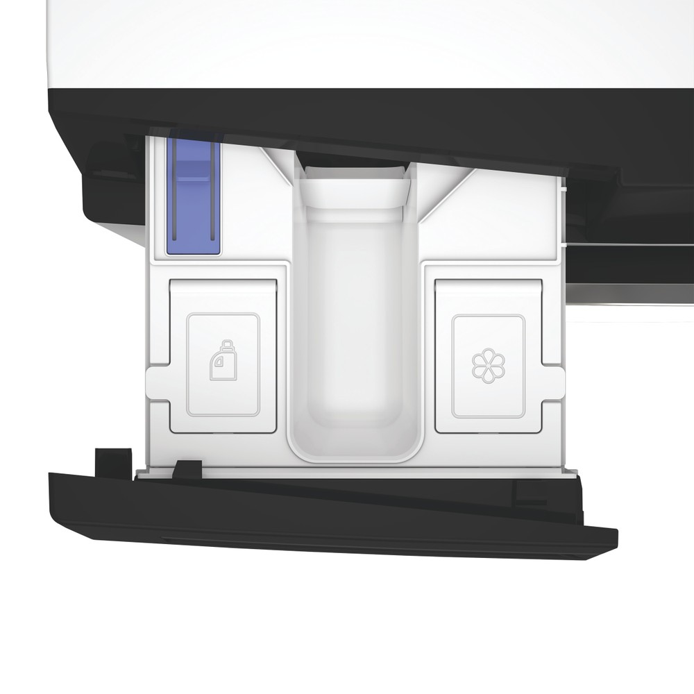 Whirlpool Was-droogcombinatie Vrijstaand WPD 0649W ADS BE Wit Voorlader Drawer