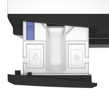 Whirlpool Lavante-séchante Pose-libre WPD 0649W ADS BE Blanc Frontal Drawer