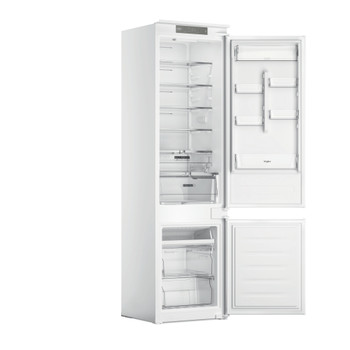 Whirlpool Combinación de frigorífico / congelador Encastre WHC20 T321 Blanco 2 doors Perspective open