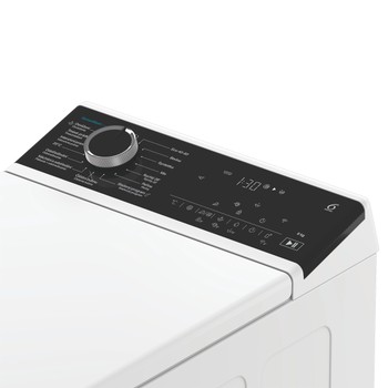 Whirlpool Pračka Volně stojící TW621WBCVSWCS Bílá Vrchem plněná A Lifestyle control panel