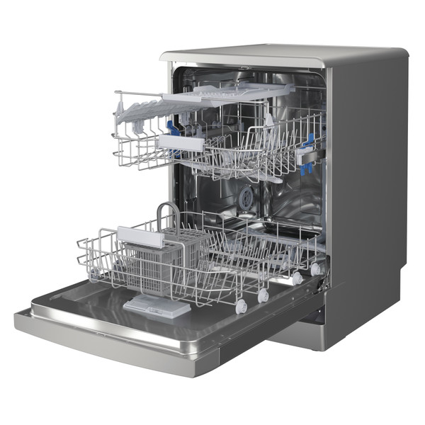 Indesit Perilica posuđa Samostojeći DFC 2B+19 AC X Samostojeći F Perspective open