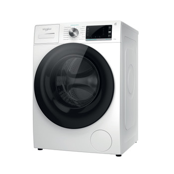 Whirlpool Maşină de spălat rufe Independent W6 W045WB EE Alb Încărcare frontală B Perspective