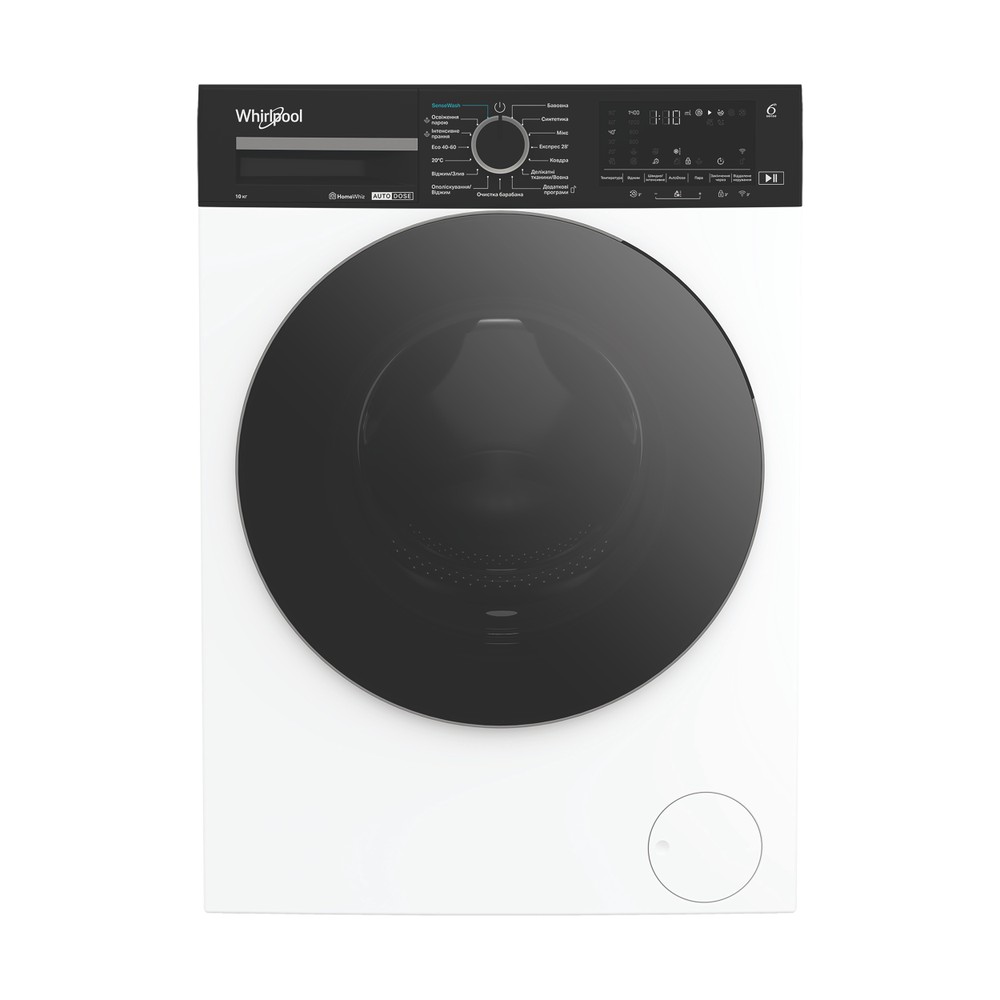 Whirlpool Пральна машина Соло WPM 07W ADS UA Білий Front loader відсутній Frontal