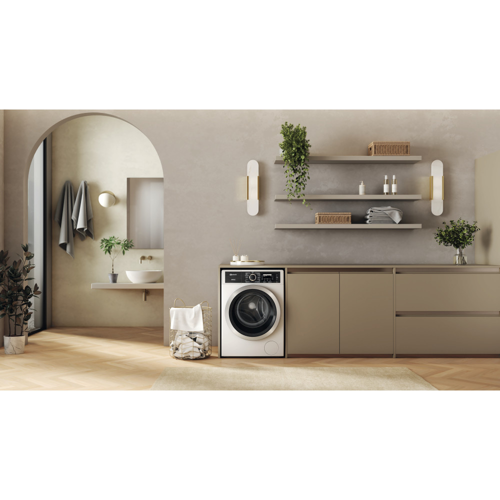 Bauknecht Lave-linge Appareil à pose libre B8 99AD SILENCE CH Blanc Chargeurs frontaux A Lifestyle frontal