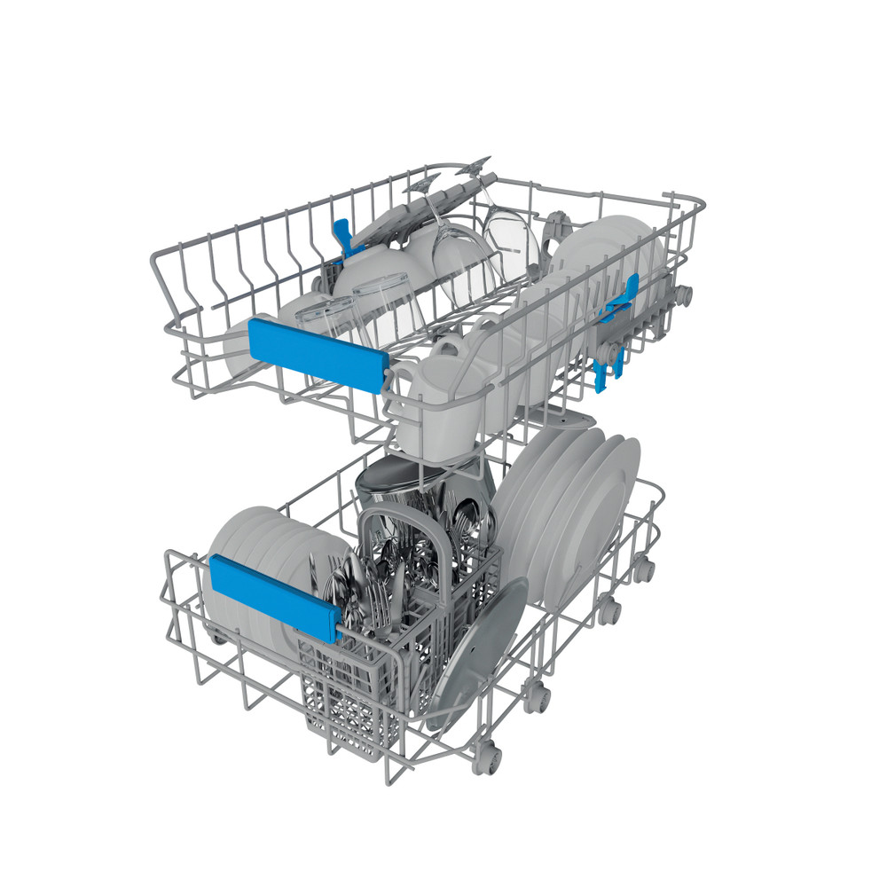 Indesit Πλυντήριο πιάτων Ελεύθερο IN2FC10BS7A0S Ελεύθερο C Technical Translucent