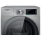 Whirlpool Πλυντήριο ρούχων Ελεύθερο W6 W945SB EE Ασημί Front loader B Perspective