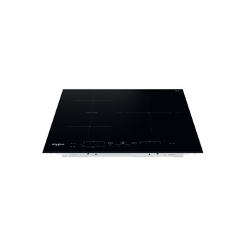 Whirlpool Encimera WB B3760 BF Negro Induction vitroceramic Frontal top down