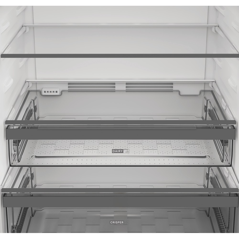 Whirlpool Koel/vriescombinatie Vrijstaand WHD2 6472 X4E ARC 764 Manhattan Gray 2 deuren Drawer