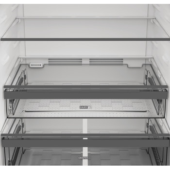 Whirlpool Réfrigérateur combiné Pose-libre WHD2 6472 X4E Gris foncé 2 portes Drawer