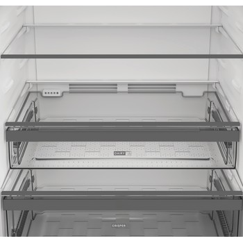 Whirlpool Koel/vriescombinatie Vrijstaand WHD2 6472 X4E ARC 764 Manhattan Gray 2 deuren Drawer