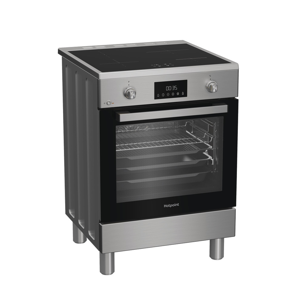 Hotpoint_Ariston Fogão H6I8LMSAX Inox Electrical Perspective