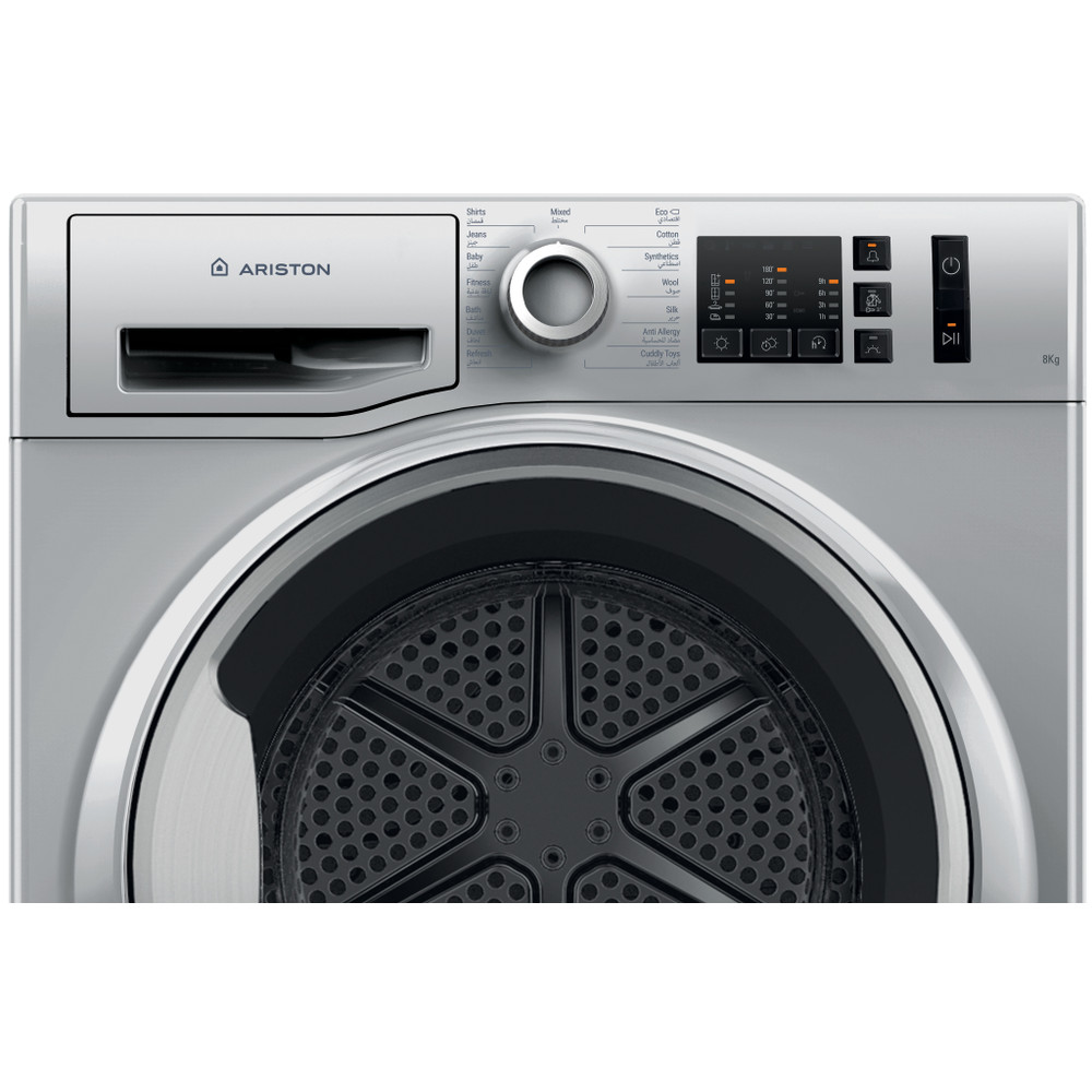 Ariston Dryer NT CM10 8BS EX Silver Control panel