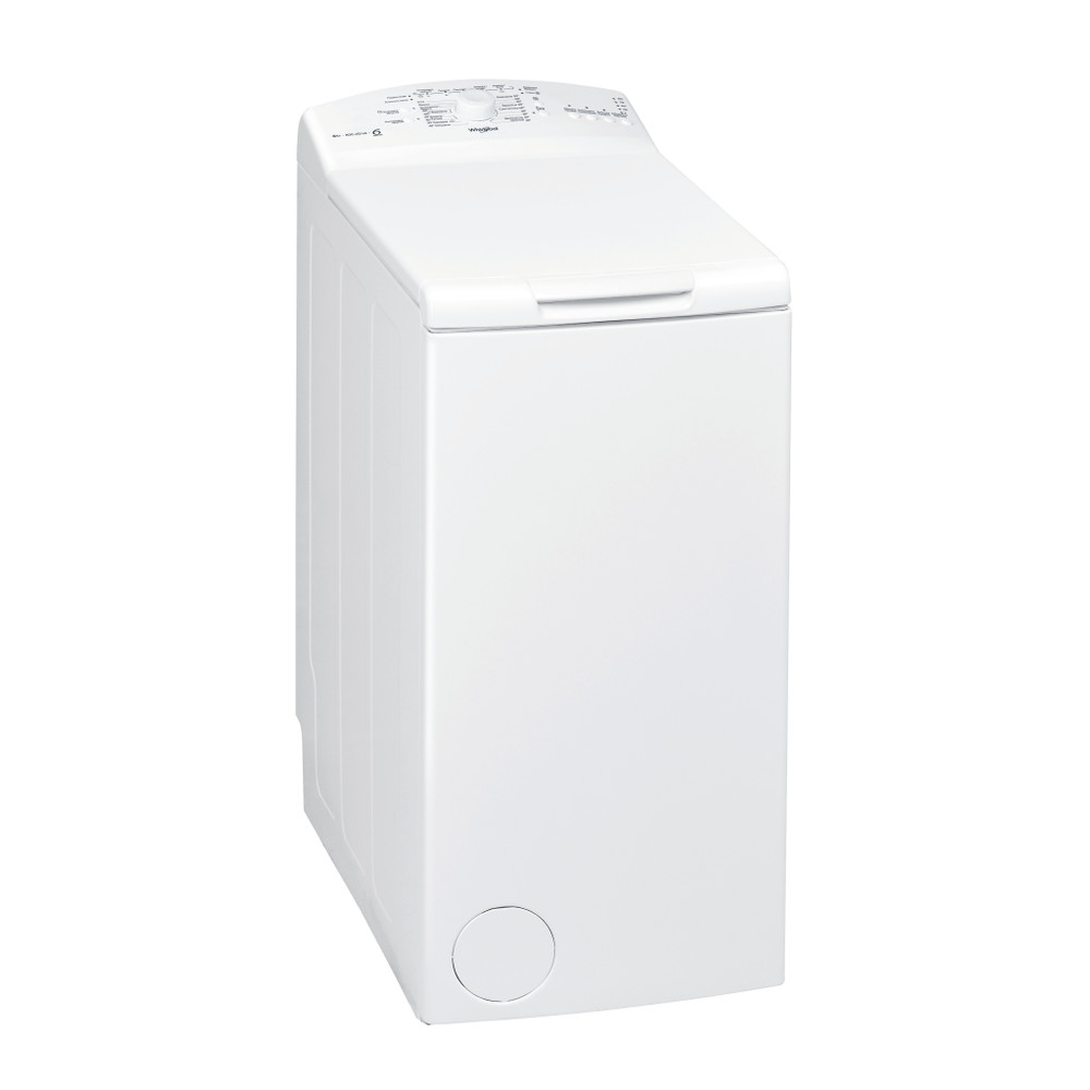 Whirlpool Пральна машина Соло AWE 6080 UA Білий Top loader A++ Perspective