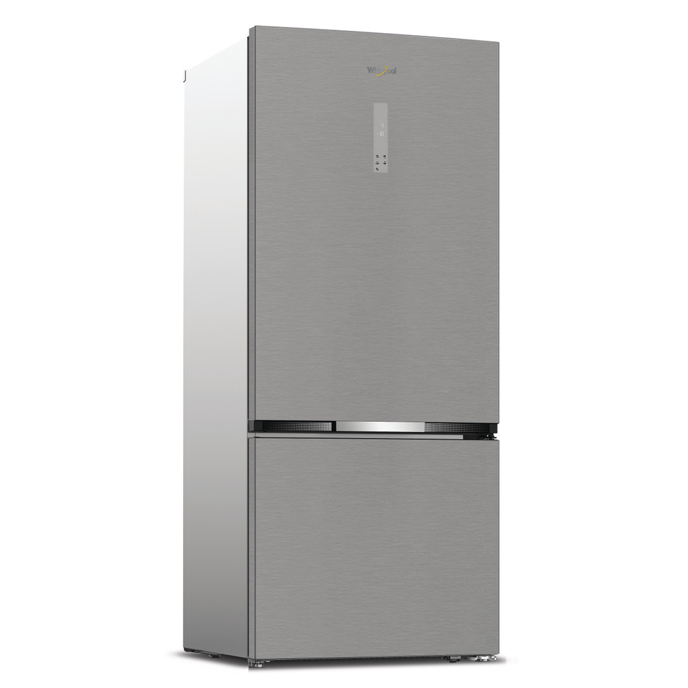 Whirlpool Kombinovaná chladnička s mrazničkou Voľne stojace WHK2 6553 X5E Pearl Inox 2 doors Perspective